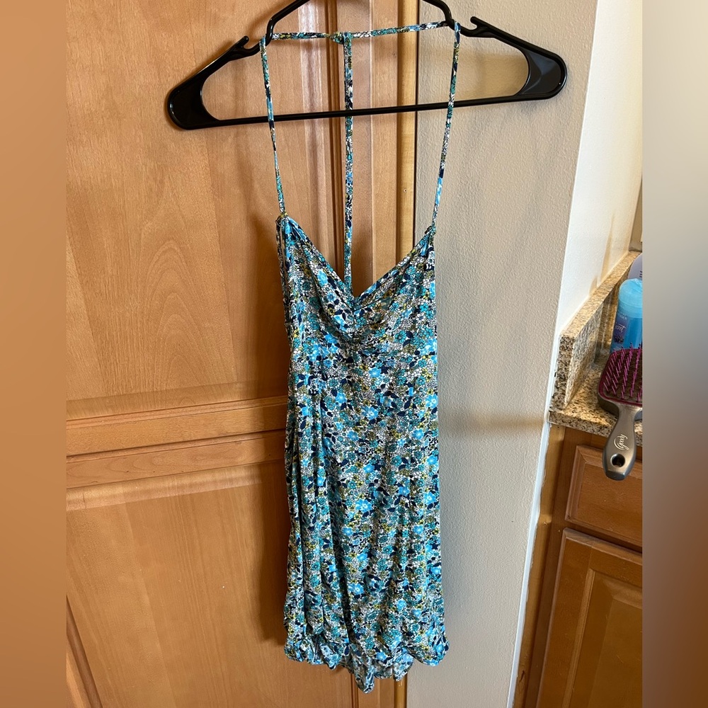 Wild Fable Floral Spaghetti Strap Sun Dress